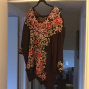 Johnny Was top.. BRAND NEW